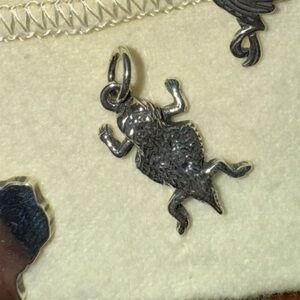 James Avery RETIRED Horned Toad/Horned Lizard Charm
